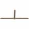 Ekena Millwork Eugene Smooth Timber Gable Bracket, Douglas Fir, 72"W x 30"H x 1 1/2"D x 3 1/2"F, 10/12 Pitch GBW072X30X0204EUG00SDF - alternate 4